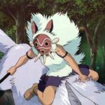 Mask and spear - Princess Mononoke